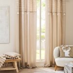 Κουρτίνες & Κουρτινόξυλα Curtain With Eyelets 140 X 240 Cm Cotton/Pes+Top W
