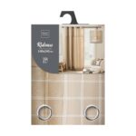 Κουρτίνες & Κουρτινόξυλα Curtain With Eyelets 140 X 240 Cm Cotton/Pes+Top W