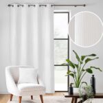 Κουρτίνες & Κουρτινόξυλα Curtain With Eyelets 140 X 260 Cm Embossed Velvet
