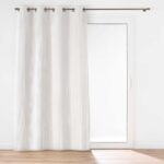 Κουρτίνες & Κουρτινόξυλα Curtain With Eyelets 140 X 260 Cm Embossed Velvet