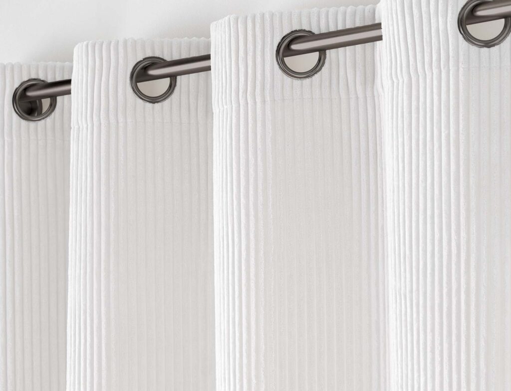 Κουρτίνες & Κουρτινόξυλα Curtain With Eyelets 140 X 260 Cm Embossed Velvet