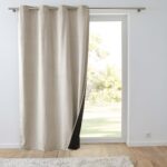 Κουρτίνες & Κουρτινόξυλα Curtain With Eyelets 140 X 260 Cm Insulating/Embos