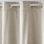 Κουρτίνες & Κουρτινόξυλα Curtain With Eyelets 140 X 260 Cm Insulating/Embos