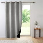 Κουρτίνες & Κουρτινόξυλα Curtain With Eyelets 140 X 260 Cm Insulating/Embos