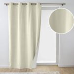 Κουρτίνες & Κουρτινόξυλα Curtain With Eyelets 140 X 260 Cm Insulating/Embos