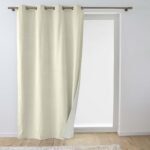 Κουρτίνες & Κουρτινόξυλα Curtain With Eyelets 140 X 260 Cm Insulating/Embos