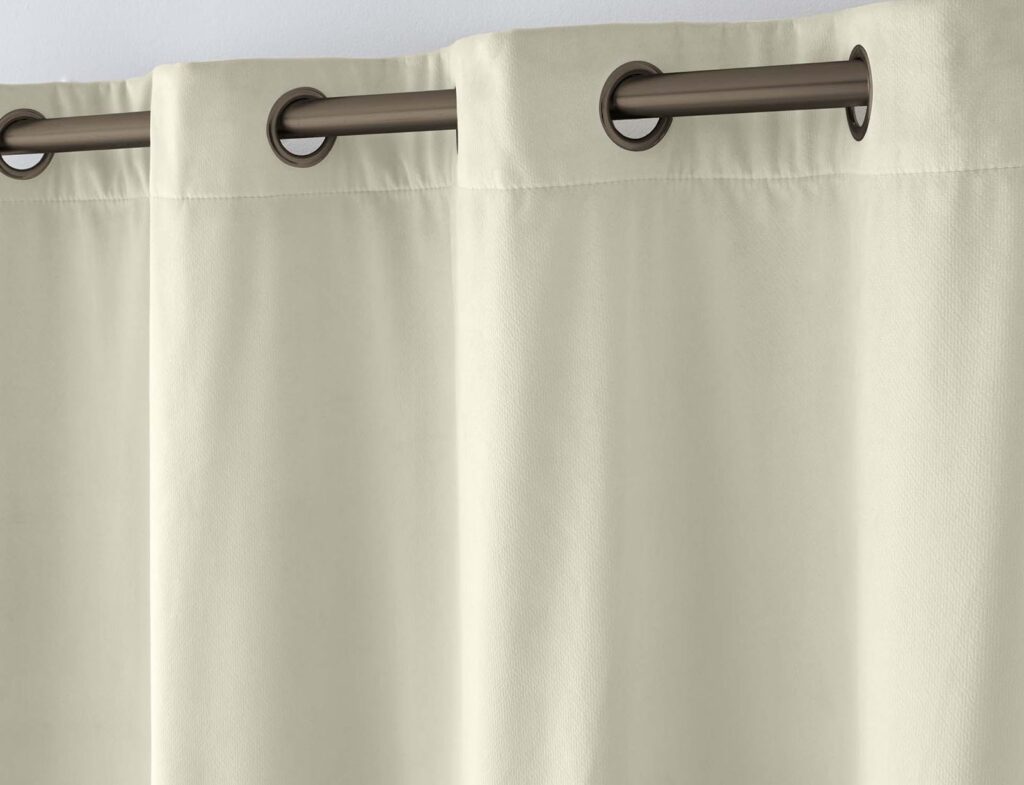 Κουρτίνες & Κουρτινόξυλα Curtain With Eyelets 140 X 260 Cm Insulating/Embos