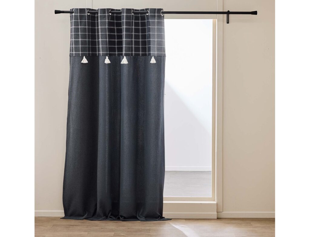Κουρτίνες & Κουρτινόξυλα Curtain With Eyelets 140X240 Cm Cotton/Pes+Top Wov
