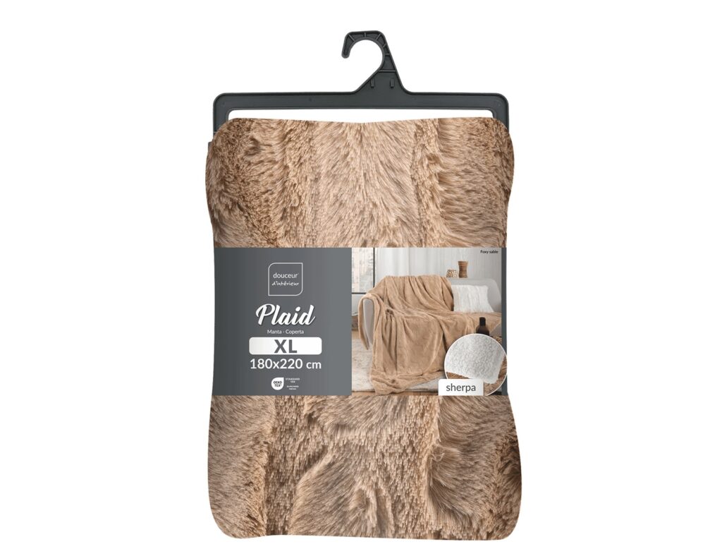 Κουβέρτα Foxy Douceur D'intérieur - 180X220Cm