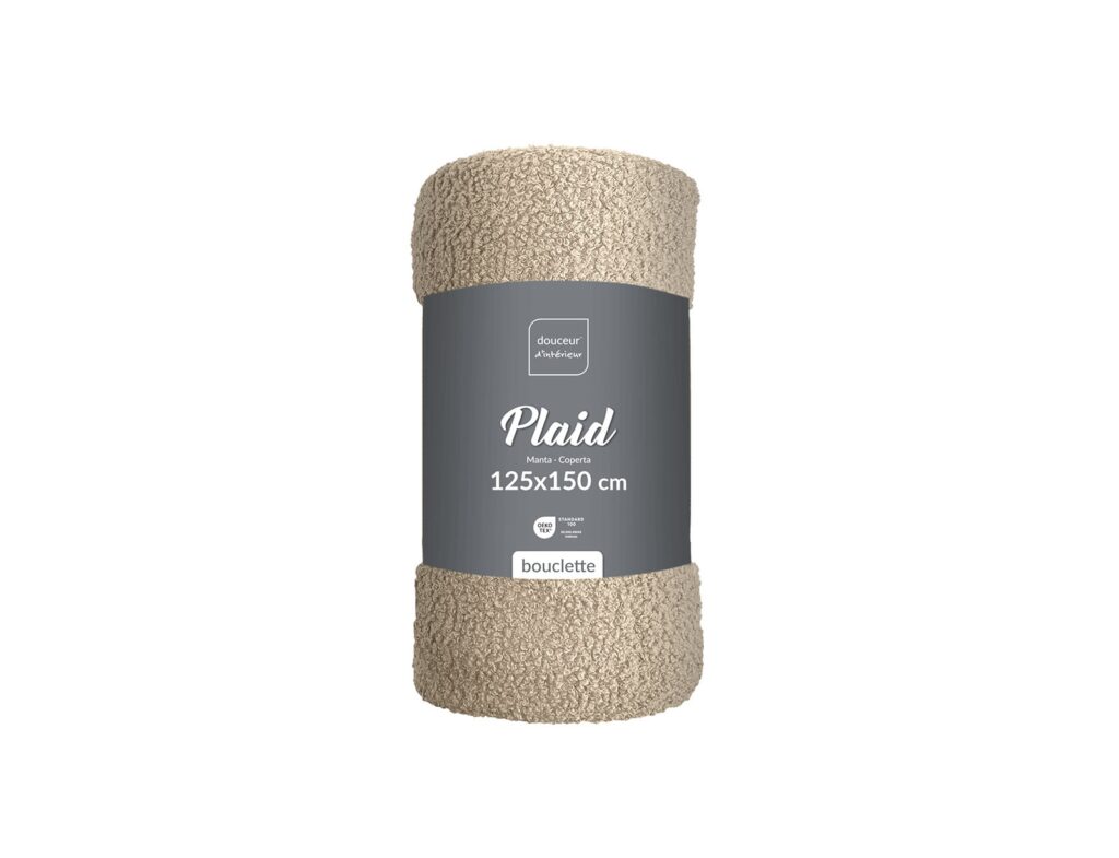 Κουβέρτα Wooly Douceur D'intérieur - 125X150Cm