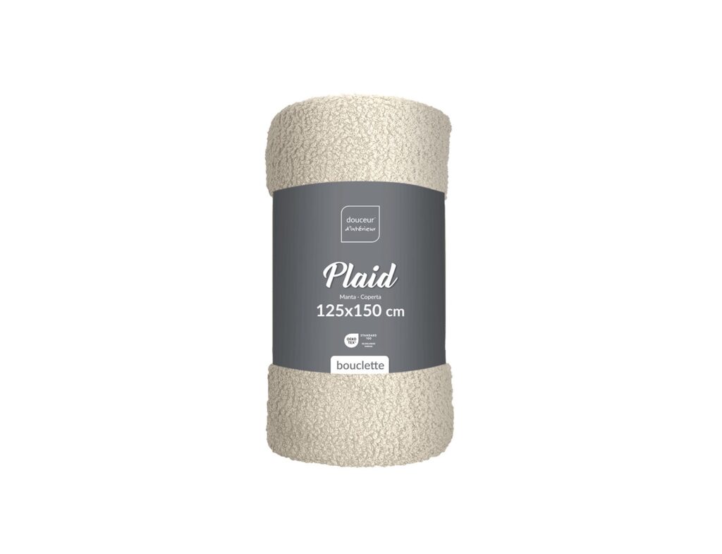 Κουβέρτα Wooly Douceur D'intérieur - 125X150Cm