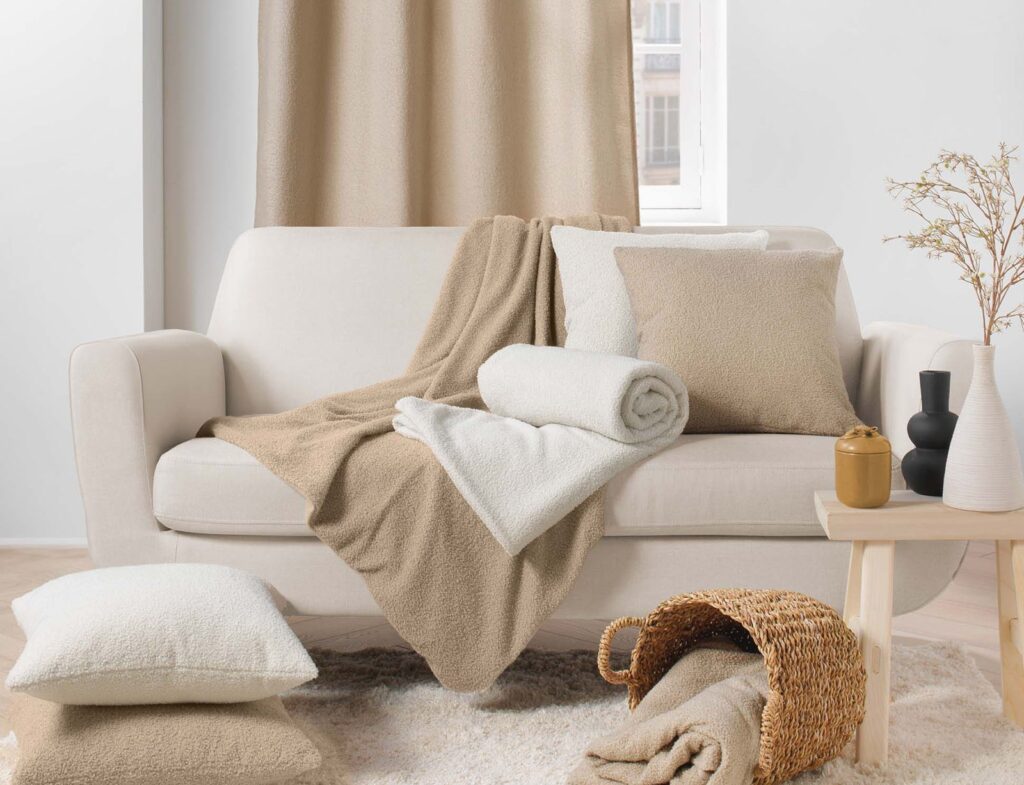 Κουβέρτα Wooly Douceur D'intérieur - 180X220Cm