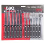 Μαχαιροπίρουνα Steak Knife And Fork Set 12Pcs 404002600
