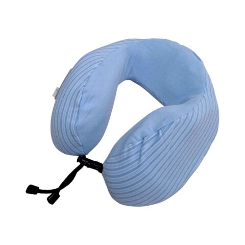 Μαξιλάρι αυχένα ταξιδίου - Memory Foam - 71894 - Light Blue