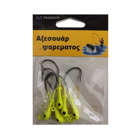 Μολυβοκεφαλές με αγκίστρι - 5gr - 5pcs - 930188