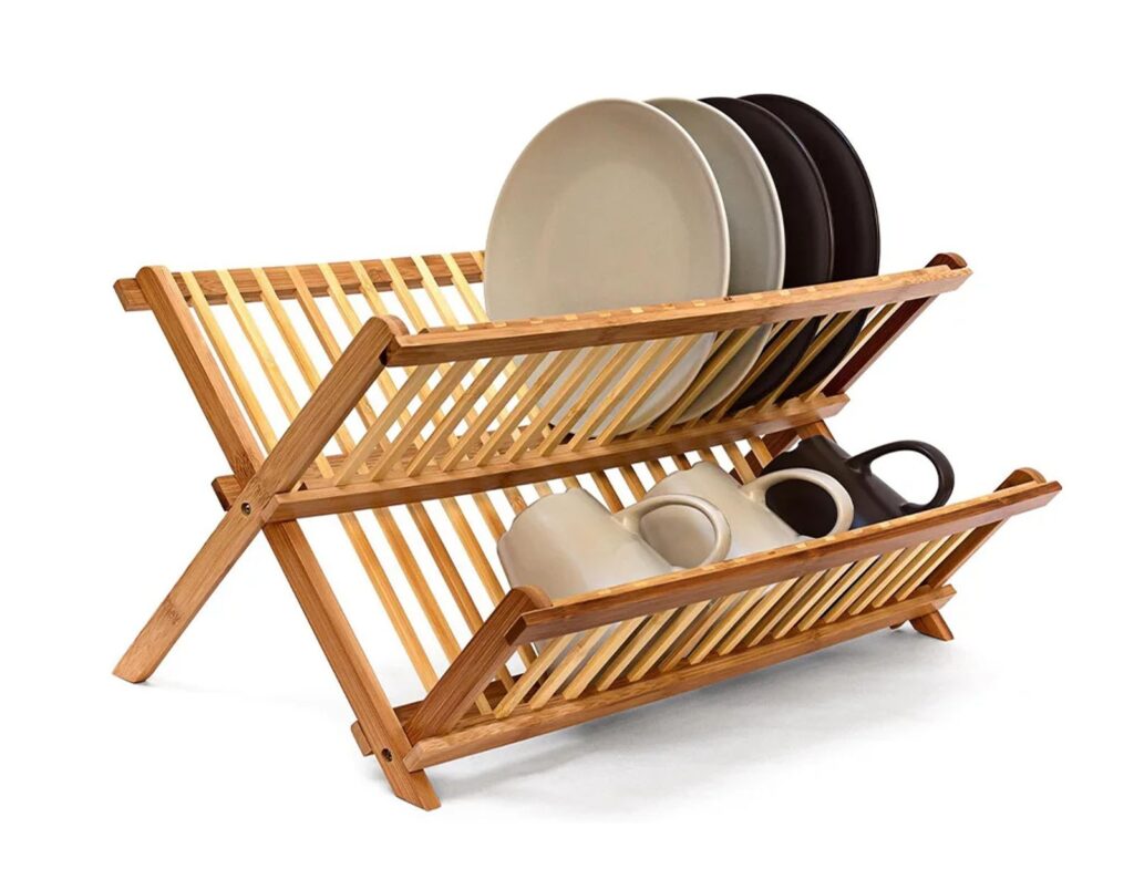 Οργάνωση Νεροχύτη Dish Rack Bamboo Foldable 784610280