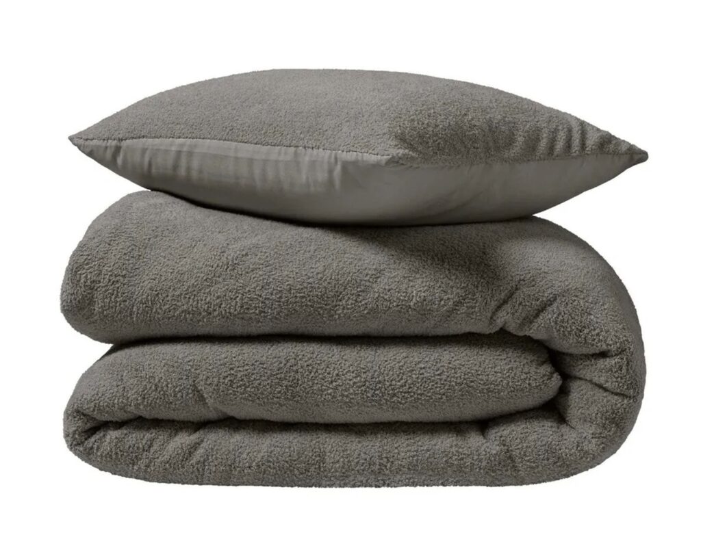 Παπλωματοθήκες & Κλινοσκεπάσματα 3 Pieces Bedding Set 240 X 220 Cm Plain Curly Hele