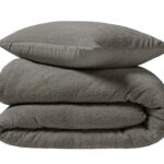 Παπλωματοθήκες & Κλινοσκεπάσματα 3 Pieces Bedding Set 240 X 220 Cm Plain Curly Hele