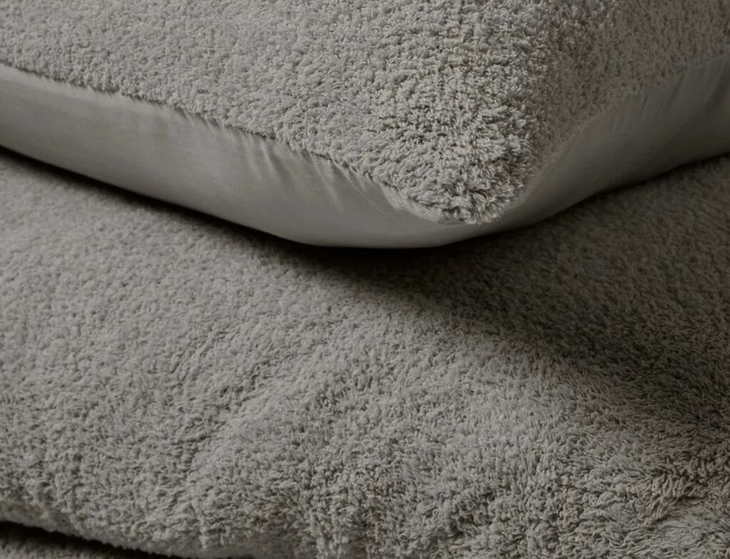 Παπλωματοθήκες & Κλινοσκεπάσματα 3 Pieces Bedding Set 240 X 220 Cm Plain Curly Hele
