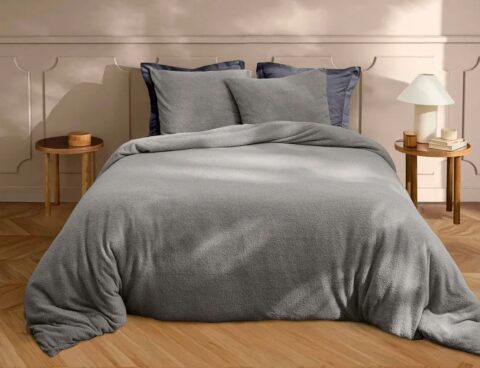 Παπλωματοθήκες & Κλινοσκεπάσματα 3 Pieces Bedding Set 240 X 220 Cm Plain Curly Hele
