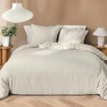Παπλωματοθήκες & Κλινοσκεπάσματα 3 Pieces Bedding Set 240 X 220 Cm Yarn Dyed Microf