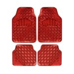 Πατάκια αυτοκινήτου - Celebrity Car - 016 - 4pcs - 122292 - Red