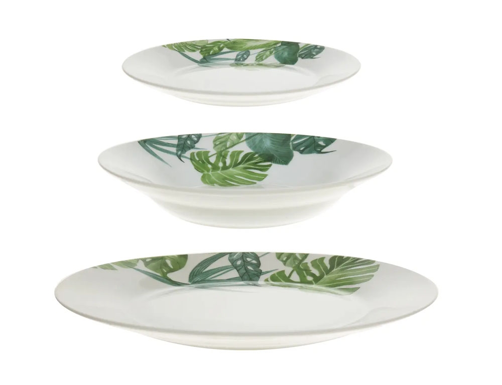 Πιάτα - Σετ Δείπνου/Καφέ Tropica Set 18P 154291