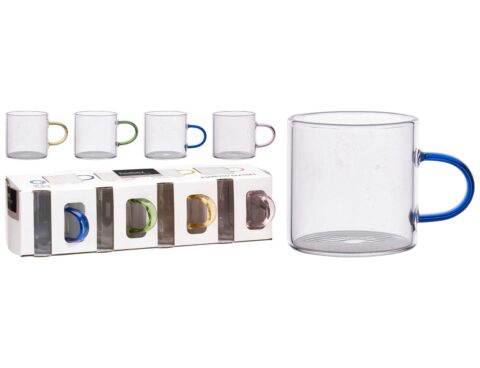 Ποτήρια, Κούπες & Κανάτες Coffee Espresso Glass Set 4Pcs 101005170
