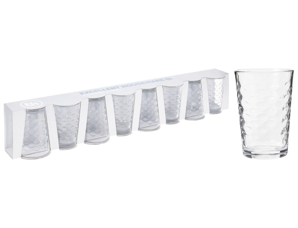Ποτήρια, Κούπες & Κανάτες Drinking Glass 200Ml Set 8Pcs Ye5000570