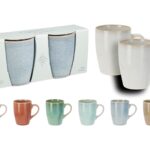 Ποτήρια, Κούπες & Κανάτες Mug Stoneware 340Ml 6Ass Clrs Q99000360