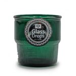 Ποτήρια, Κούπες & Κανάτες Ποτηρι Glass Drops Ribbed 9Cm 300Cc Albahaca