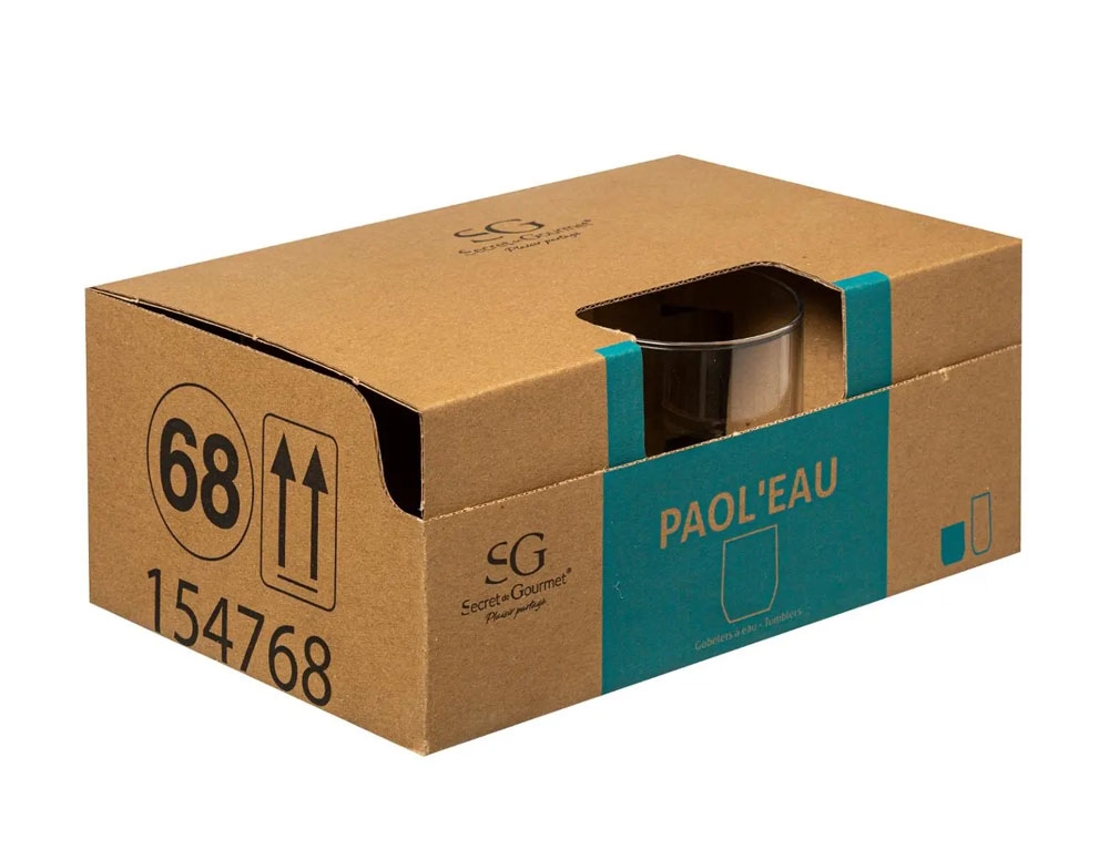 Ποτήρια, Κούπες & Κανάτες Tumbler Low X6 Paol Eau 31Cl 154768
