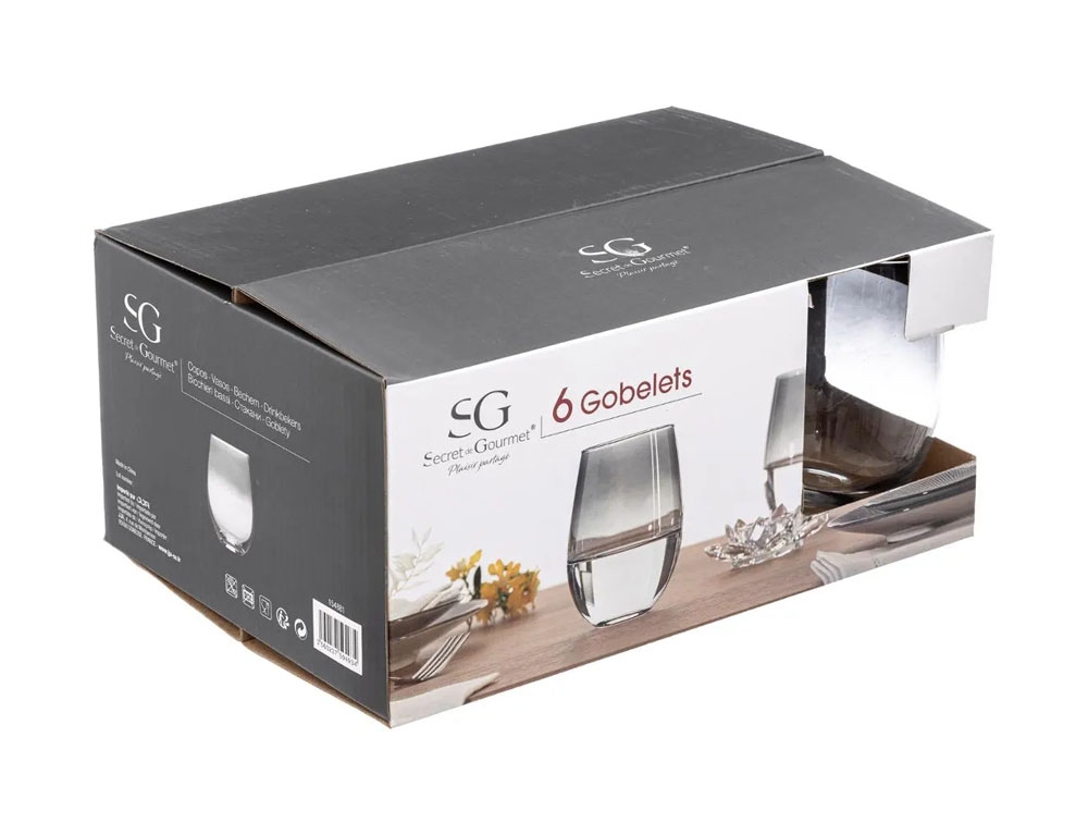 Ποτήρια, Κούπες & Κανάτες Tumbler X6 Vie Sauvage 39Cl 154881