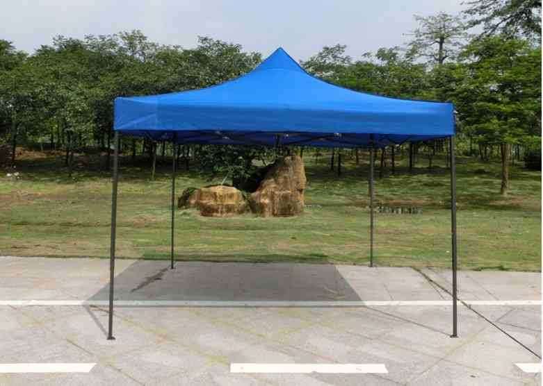 Πτυσσόμενη τέντα κήπου - Κιόσκι - YB3112 - 3x4.5m - 585397 - Blue