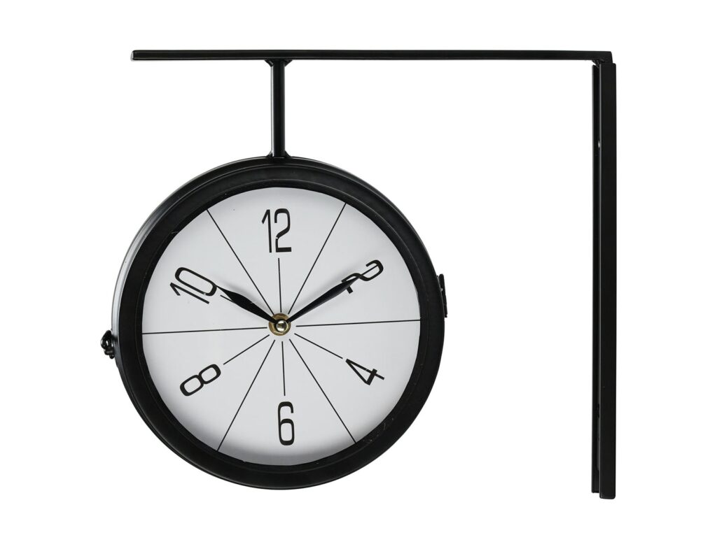 Ρολόγια Εσωτερικού Χώρου Clock 30X9X28Cm Black Hx9900110