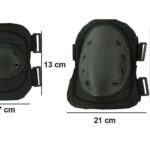 Σετ επιγονατίδες & επιαγκωνίδες - Tactical - 4pcs - 920075 - Black