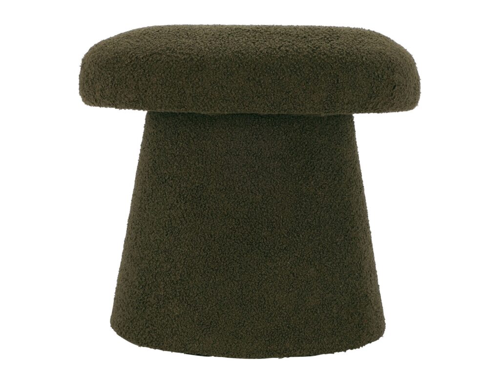 Σκαμπό & Πουφ Footstool Mushroom Olive Green Aak400140