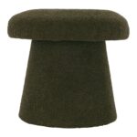 Σκαμπό & Πουφ Footstool Mushroom Olive Green Aak400140