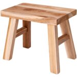 Σκαμπό & Πουφ Stool Decorative Teakwood J18000170