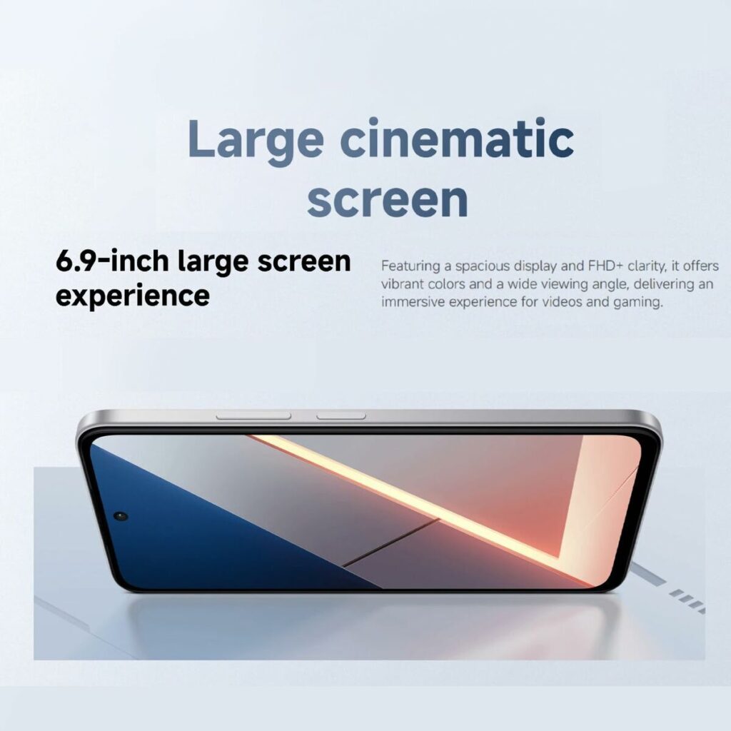 Smartphone Xiaomi POCO M7 8-256 SV Octa Core 8 GB RAM 256 GB Ασημί 6,9"
