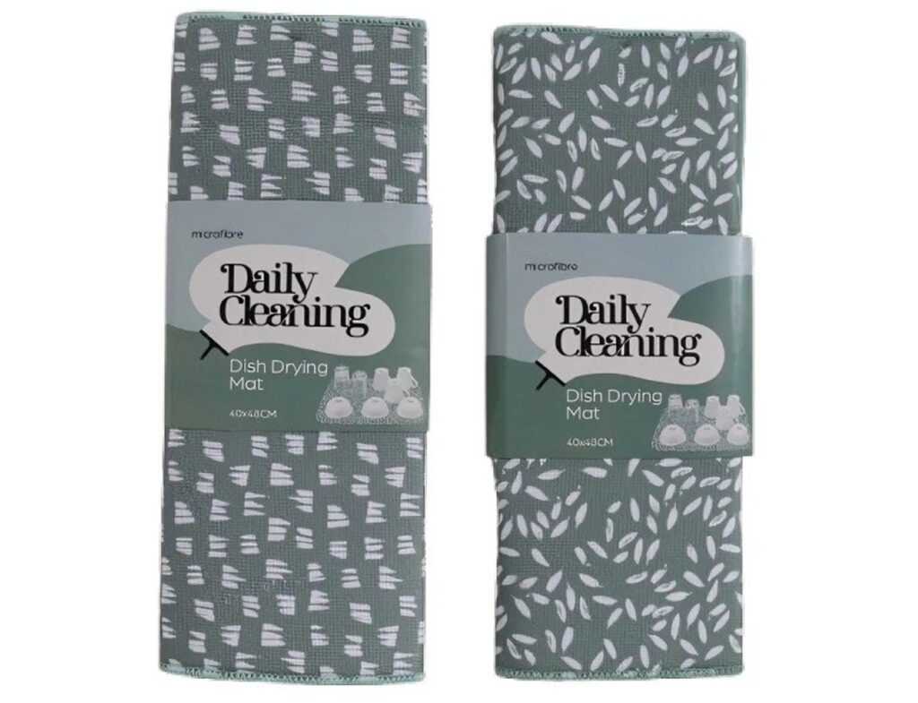 Σουπλά & Σουβέρ Draining Mat Microfiber 2Ass Wk2100060