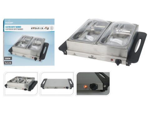 Συσκευές Μαγειρέματος Buffet Warmer With 2 Bowls El7000020