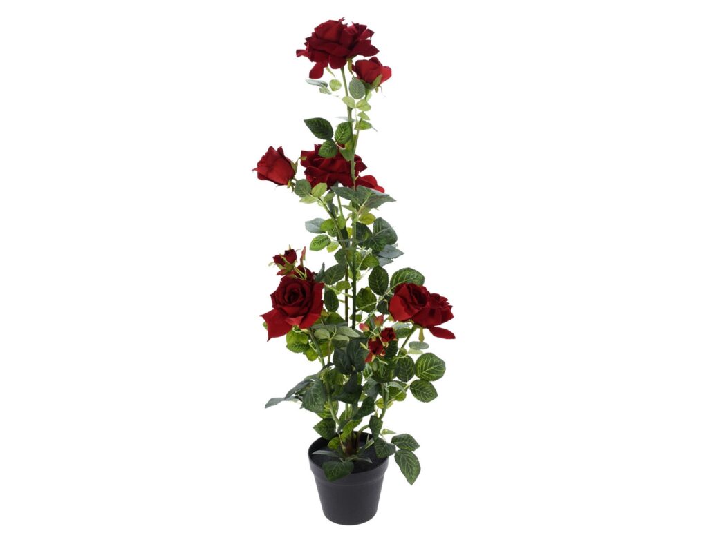 Τεχνητά Φυτά & Κασπώ Plant Artificial Rose 95Cm 318000810