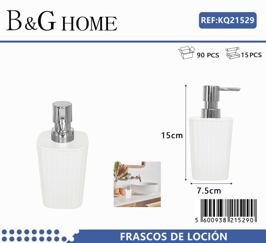 Θήκη κρεμοσάπουνου Dispenser πλαστική - White - 21529
