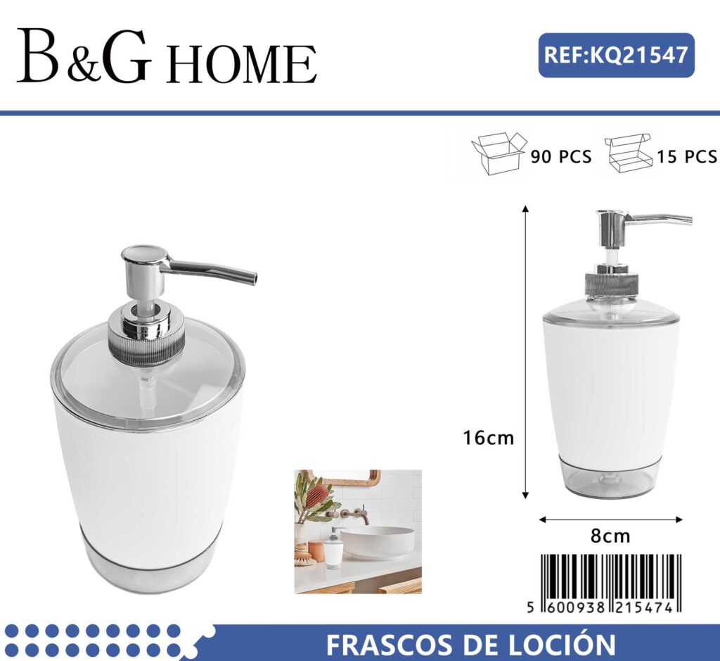 Θήκη κρεμοσάπουνου Dispenser πλαστική - White - 21547