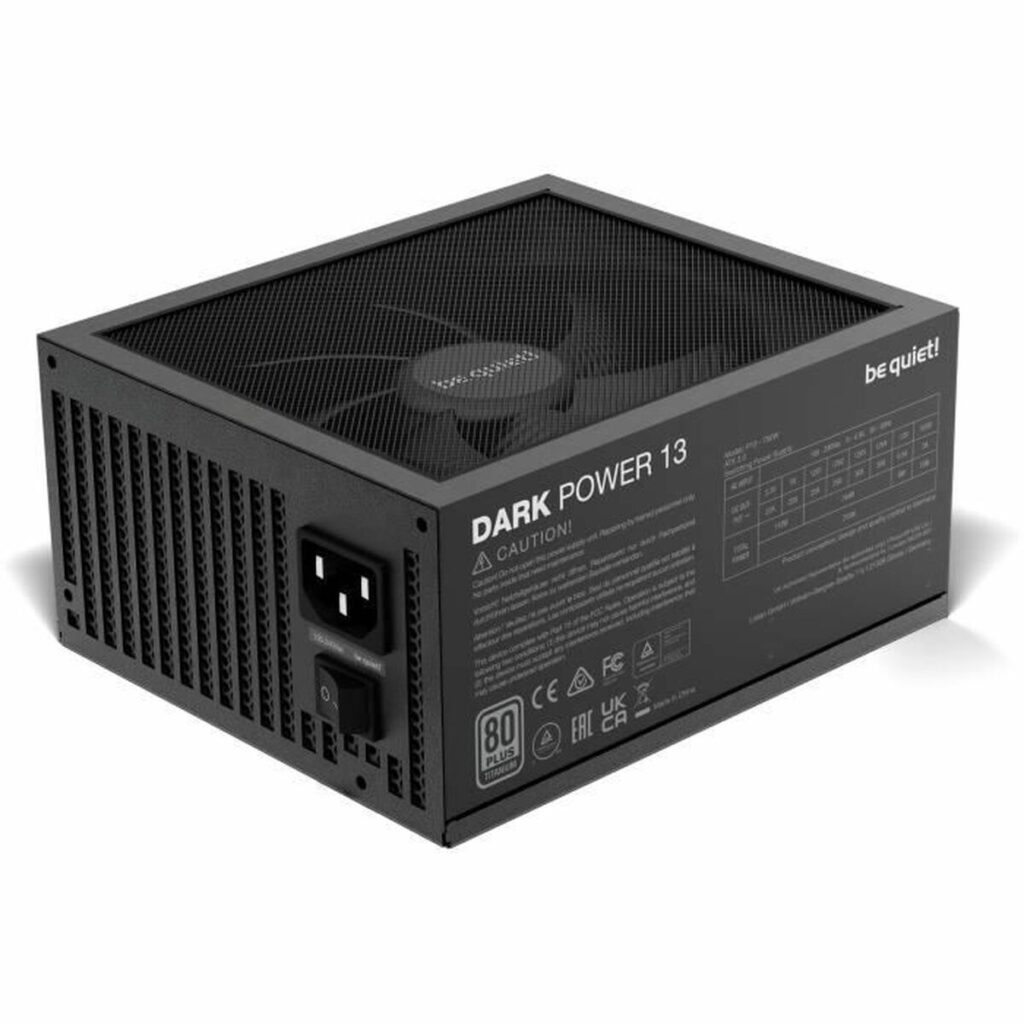 Τροφοδοσία Ρεύματος Be Quiet! BN333 ATX 750 W 6 W 110 W 80 PLUS Titanium