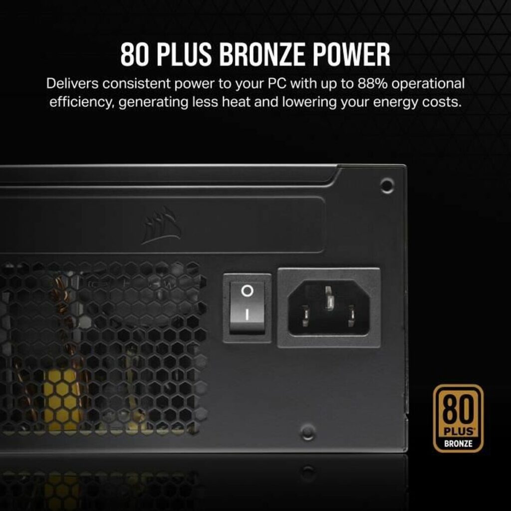 Τροφοδοσία Ρεύματος Corsair CX650 650 W 130 W 80 Plus Bronze