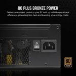 Τροφοδοσία Ρεύματος Corsair CX650 650 W 130 W 80 Plus Bronze