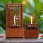 Τζάκια & Εστίες Φωτιάς Εσωτερικών Χώρων Agni 16 Corten