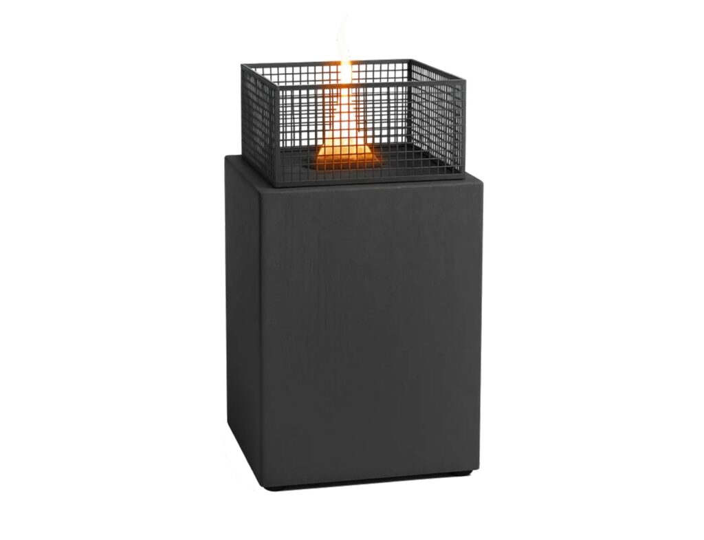Τζάκια & Εστίες Φωτιάς Εσωτερικών Χώρων Agni 50 Black